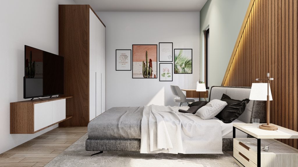 Thiết kế nhà phố trọn gói 2,5 tầng 5x17m với 1.3 tỷ