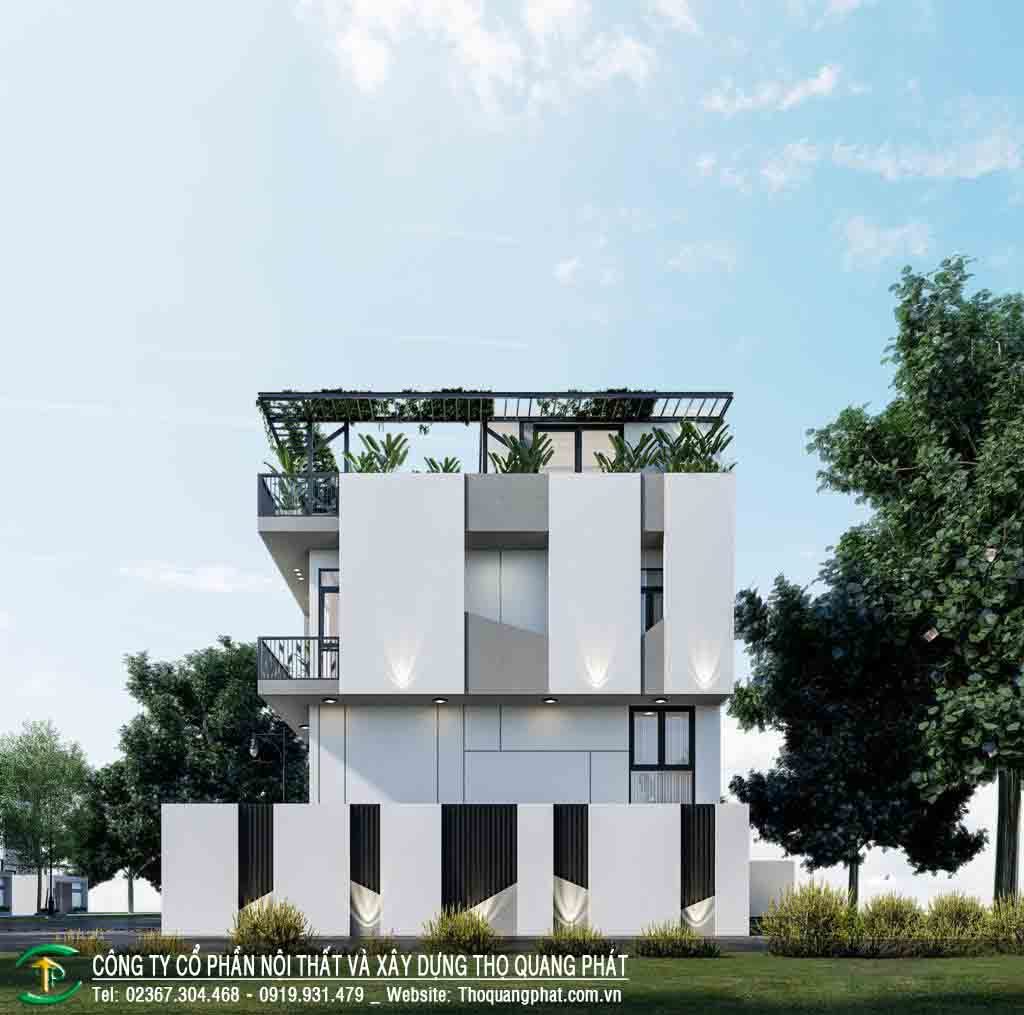 THIẾT KẾ NHÀ PHỐ TẠI DUNG HÒA CŨ MỚI