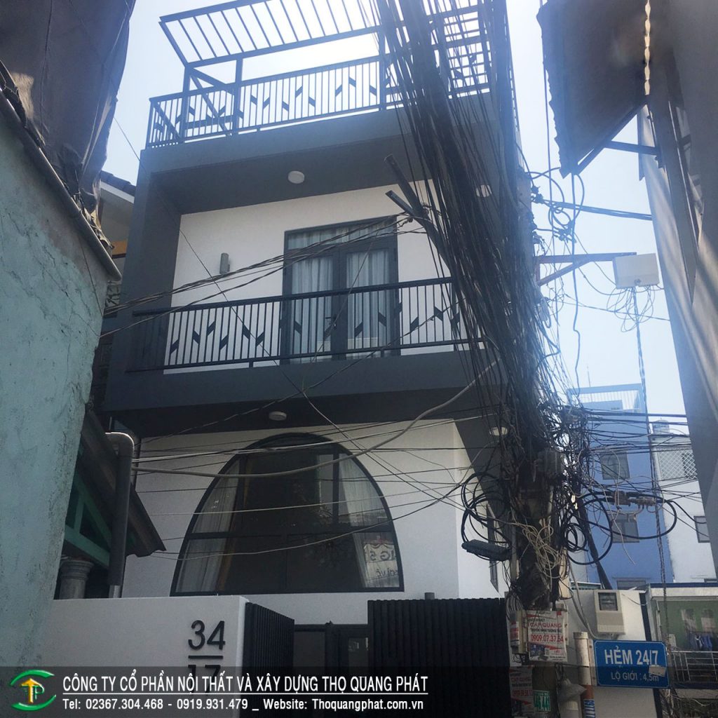 THIẾT KẾ NHÀ PHỐ TẠI DUNG HÒA CŨ MỚI