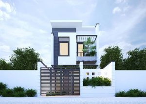 THIẾT KẾ NHÀ ỐNG 2 TẦNG TẠI ĐÀ NẴNG