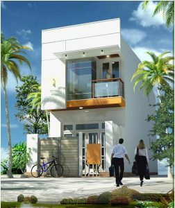 THIẾT KẾ NHÀ ỐNG 2 TẦNG TẠI ĐÀ NẴNG