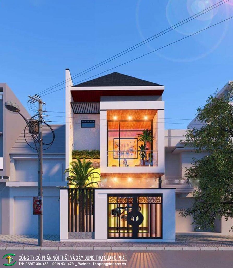 THIẾT KẾ NHÀ ỐNG