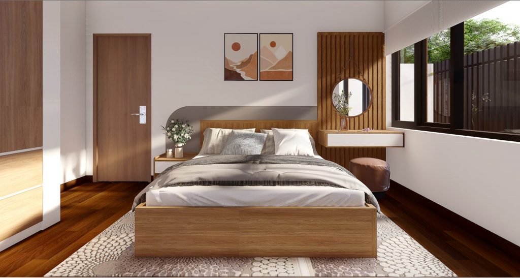 Phối cảnh 02 phòng ngủ