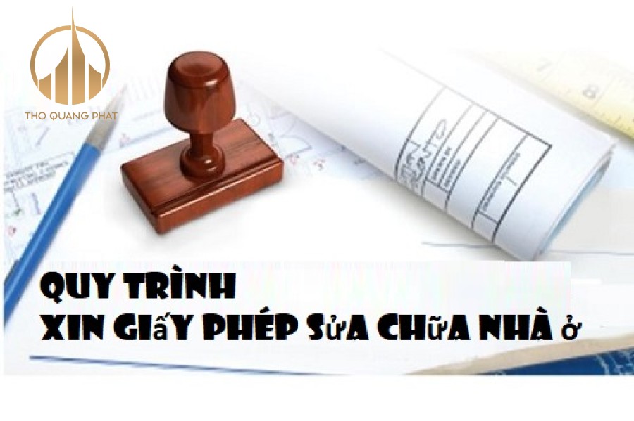 Quy trình xin giấy phép sửa chữa nhà ở.