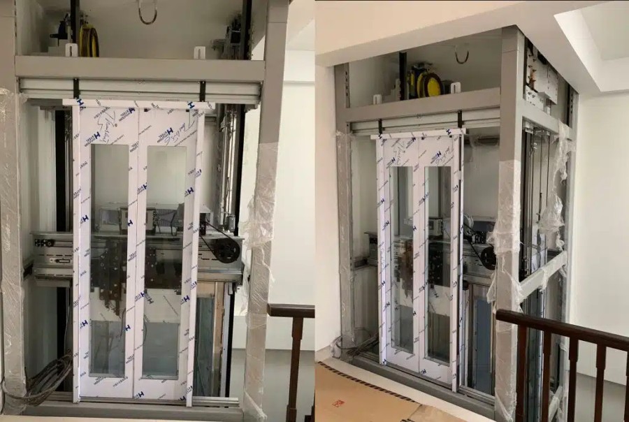 Quy định về xin phép khi lắp thang máy.