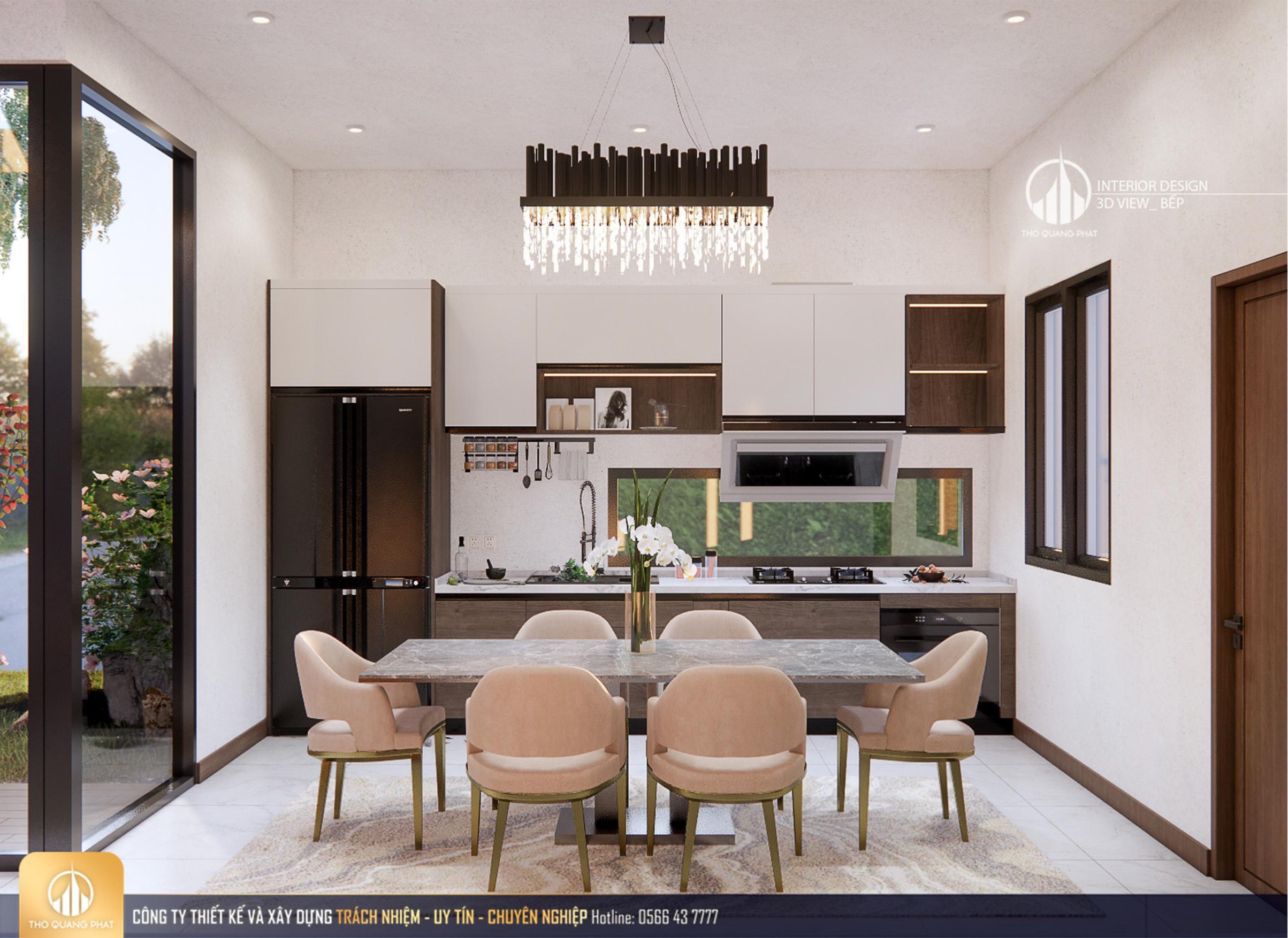 XU HƯỚNG THIẾT KẾ bếp ăn