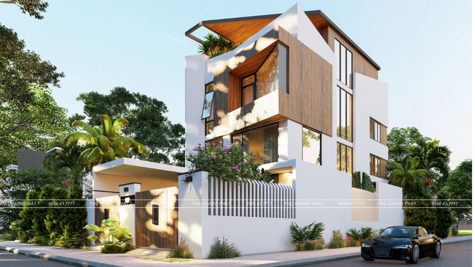 xu hướng thiết kế nhà phố năm 2024