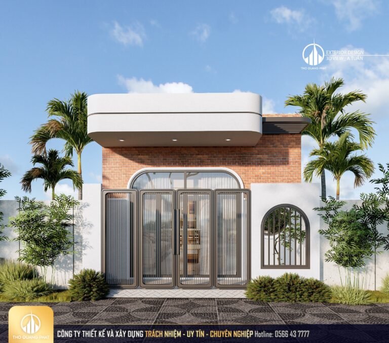Mẫu nhà đẹp cấp 4 hiện đại