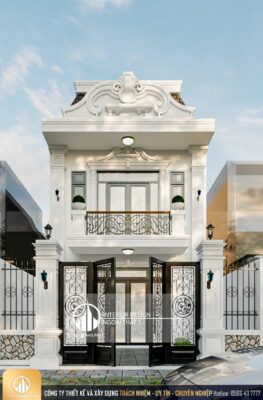 nhà phố tân cổ điển