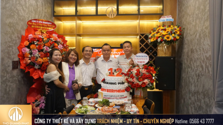 Kỷ niệm 12 năm thành lập Công ty Xây dựng & Nội Thất Thọ Quang Phát