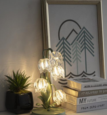 Đèn ngủ decor kiểu dáng xinh xắn, dễ thương