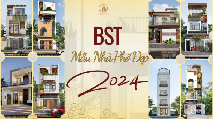 Mẫu nhà phố đẹp 2024