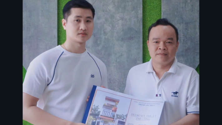 Bàn giao hồ sơ thiết kế & thi công tại Thọ Quang Phát
