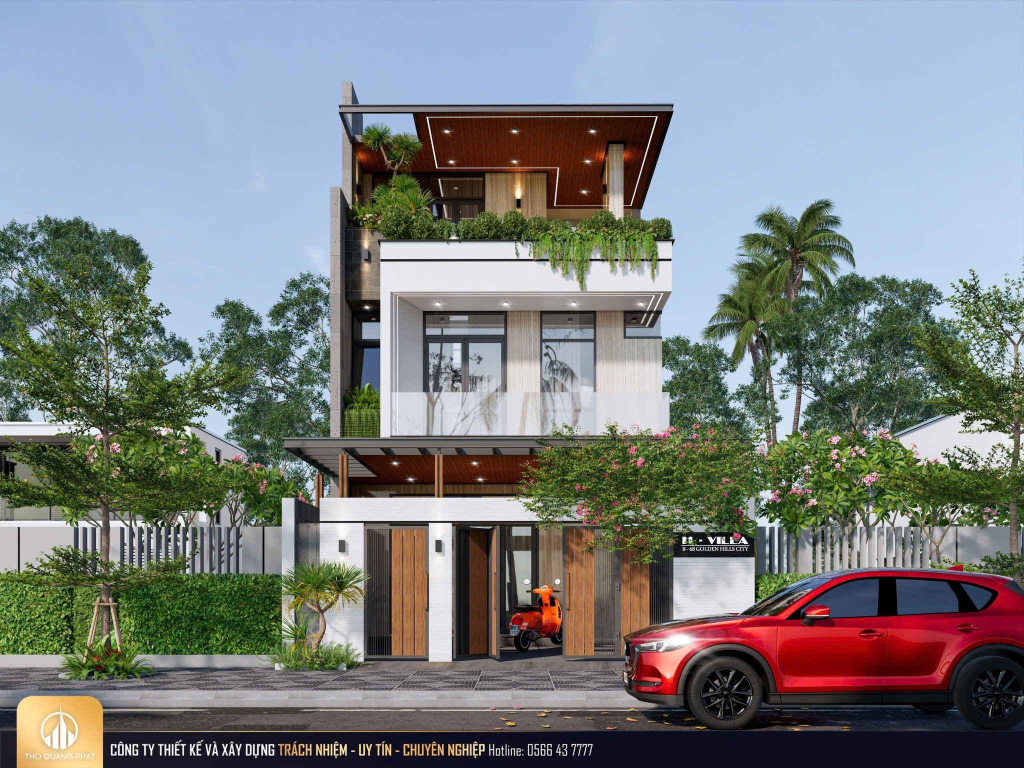biệt thự nhà phố cao cấp