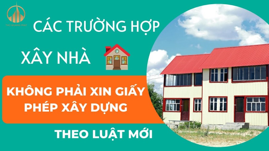 Tư vấn nhà ở miễn giấy phép xây dựng.